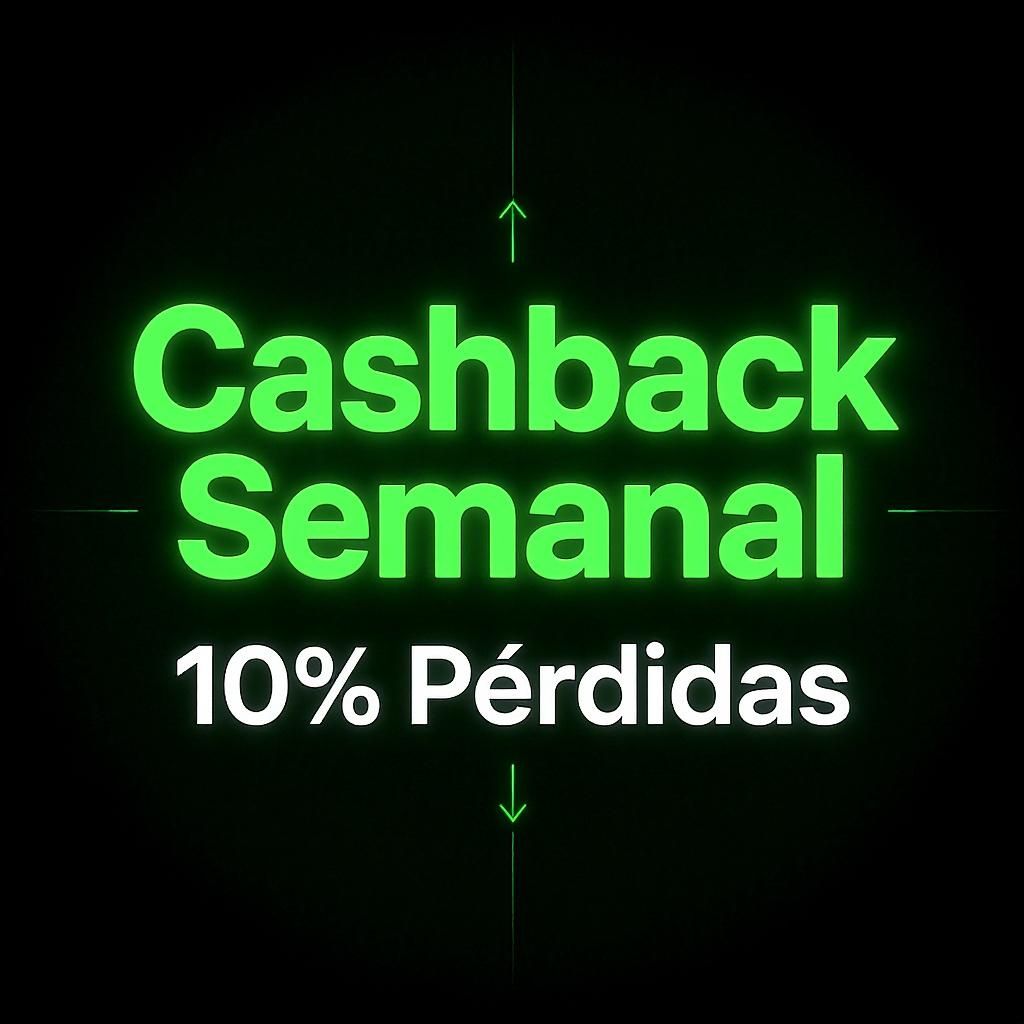 Cashback Semanal 10% Pérdidas